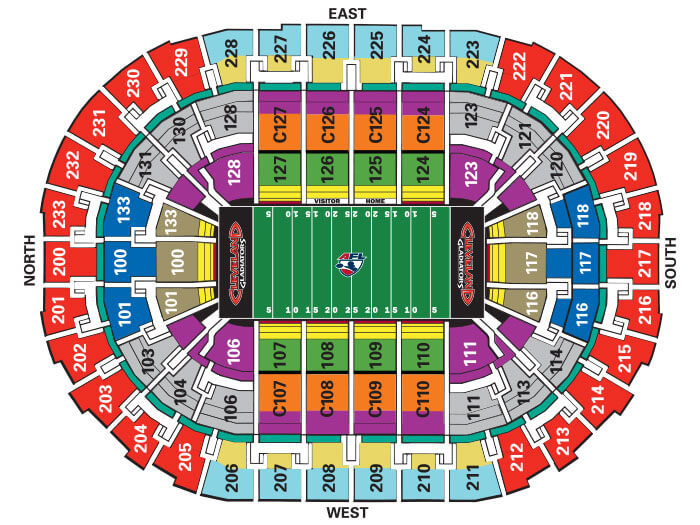 Cleveland Gladiators Parking P Reply Offer Terms Conditions